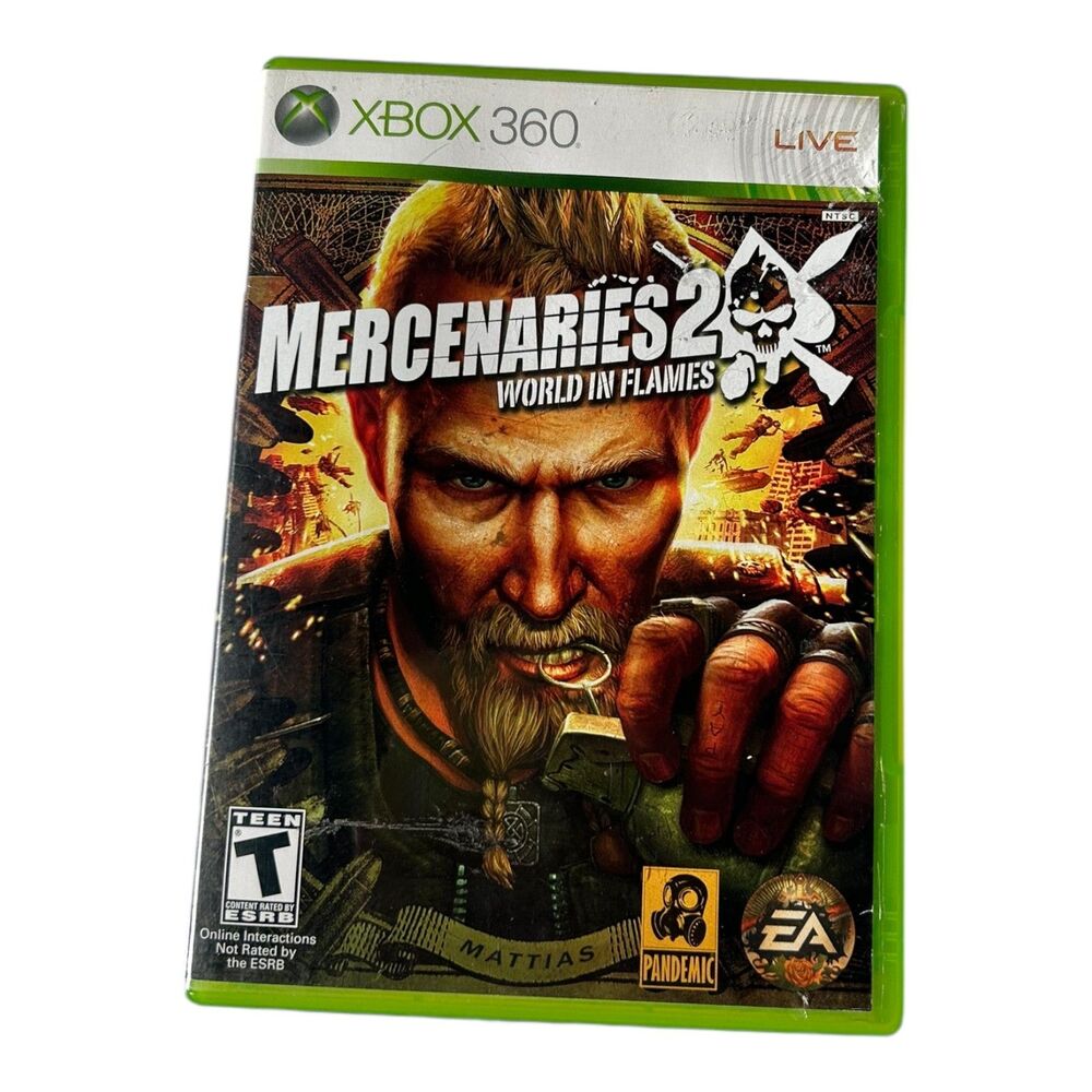 Mercenaries 2: World in Flames (Microsoft Xbox 360, 2008)